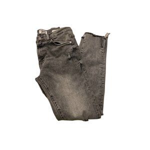 Kensie Jeans Vintage Luxe Stone Wash Black High Rise Skinny Size 4/27